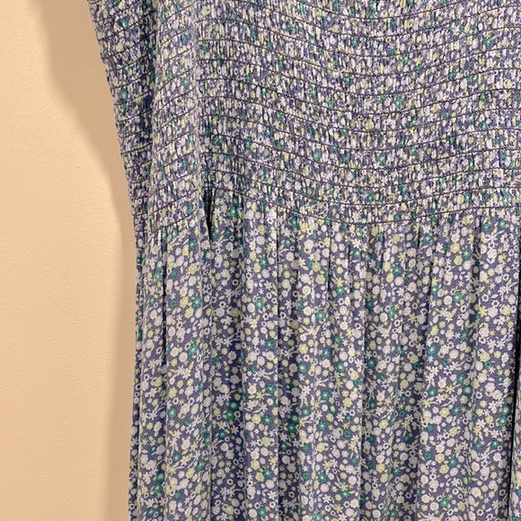 AERIE SMOCKED MIDI DRESS - Picture 2 of 3